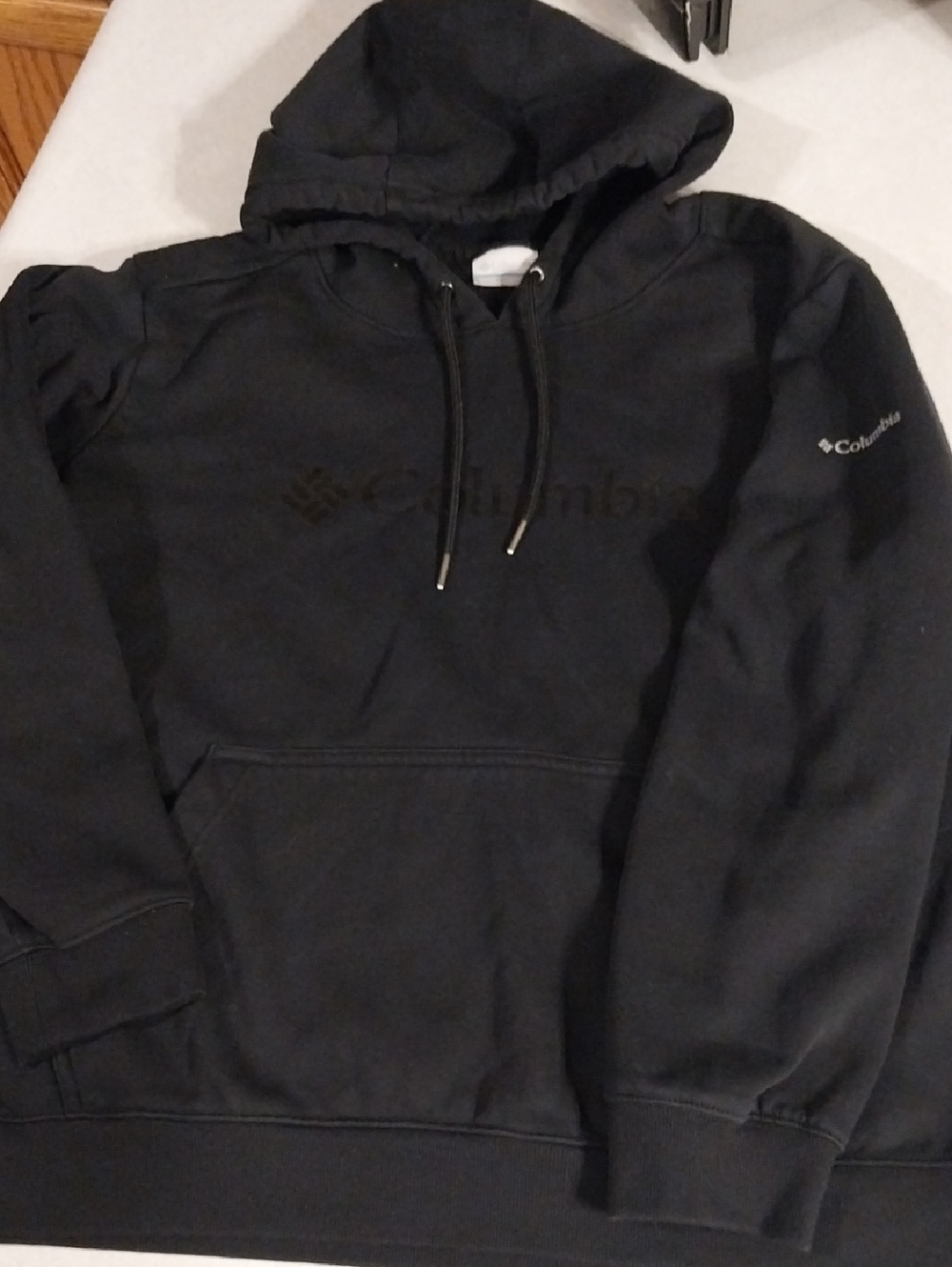 Columbia Black Hoodie Pullover